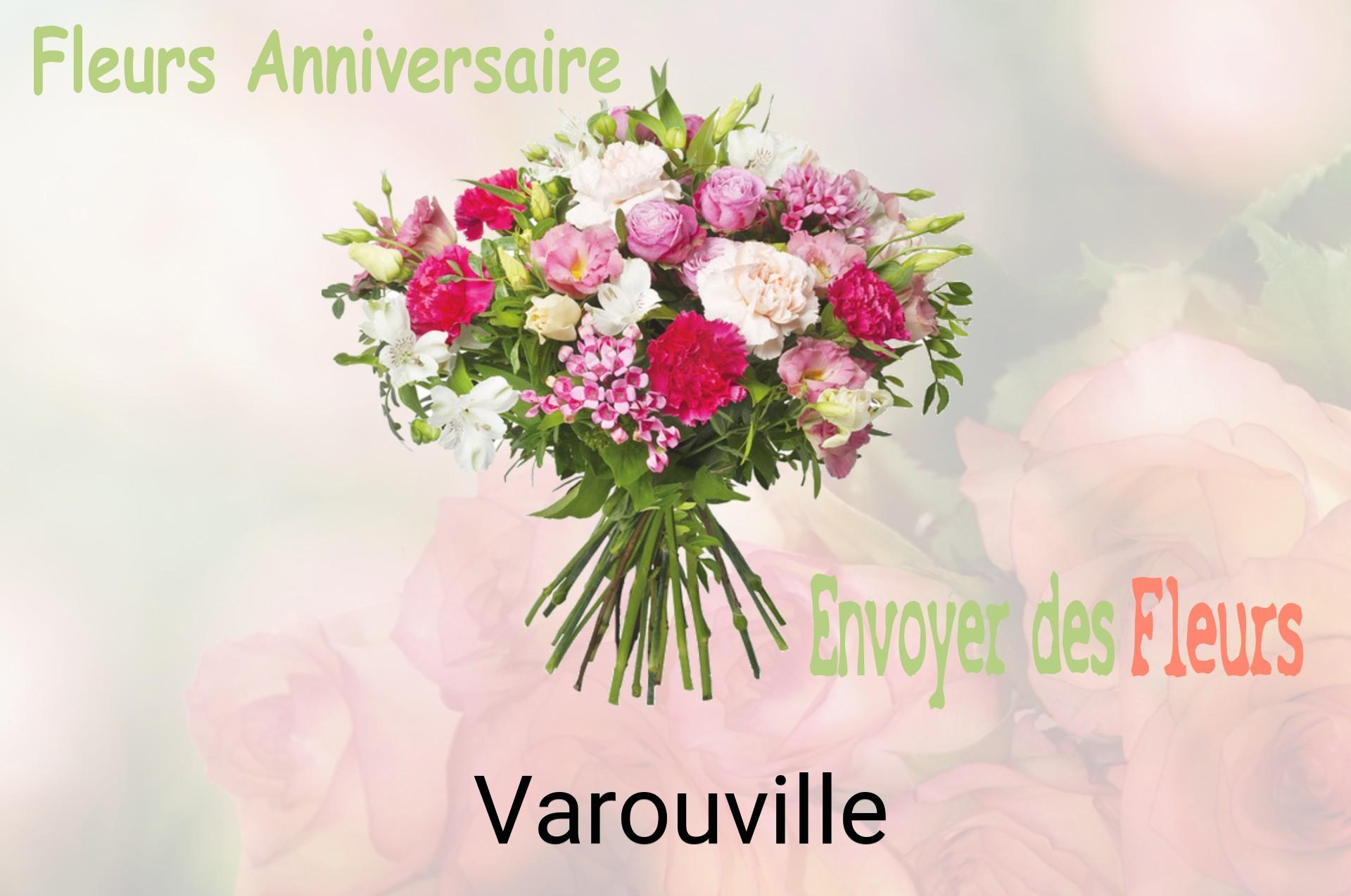 Bouquet de fleurs d’anniversaire livré à Varouville