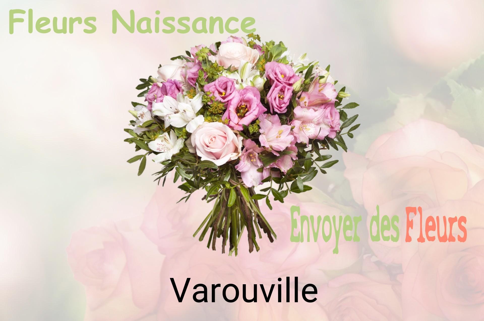 Bouquet de fleurs de naissance livré à Varouville